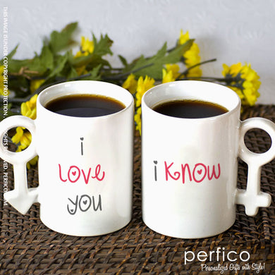 I Love You © Personalized Couple Mugs
