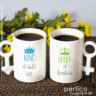 The King and Queen © Personalized Couple Mugs