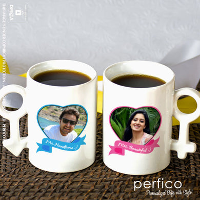 Picture Perfect Love © Personalized Couple Mugs