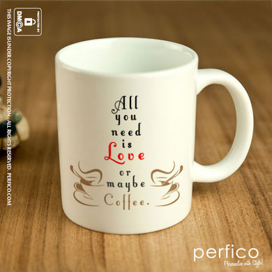 All you need is Love © Personalized Coffee Mug