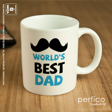 Worlds Best Dad © Personalized Coffee Mug