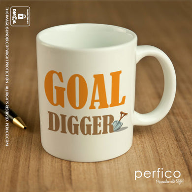 Goal Digger © Personalized Coffee Mug