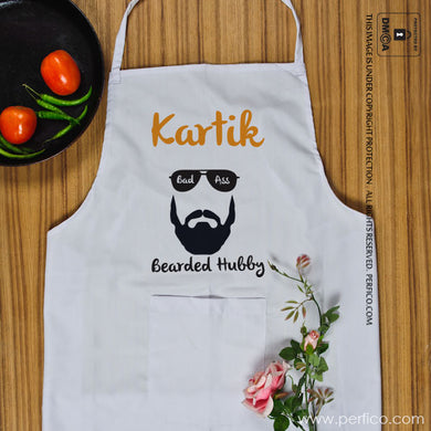 Bearded Hubby © Personalized Apron