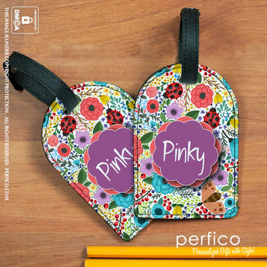 Autumn © Personalized Luggage Tag for Kids