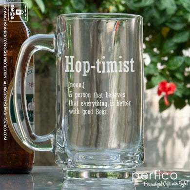 Hop-timist Beer © Beer Mug