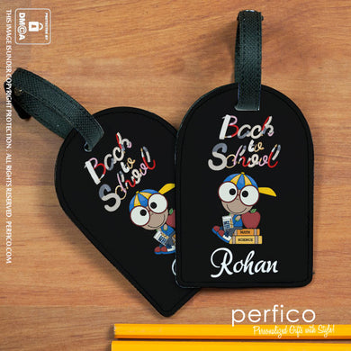 Back To School © Personalized Luggage Tag for Kids
