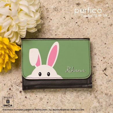 Bunny © Personalized Wallet for Women