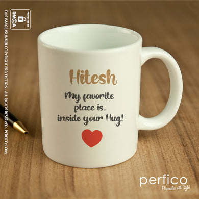 My Favorite Place © Personalized Mug for Husband