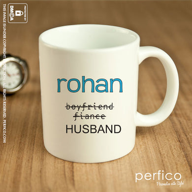 Journey to Husband © Personalized Mug