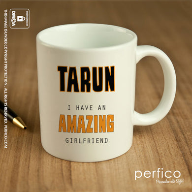 Amazing Girlfriend © Personalized Mug for Boyfriend