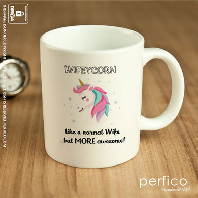 Wifeycorn © Personalized Mug for Wife