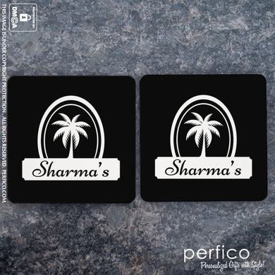 Palm Tree © Personalized Coasters