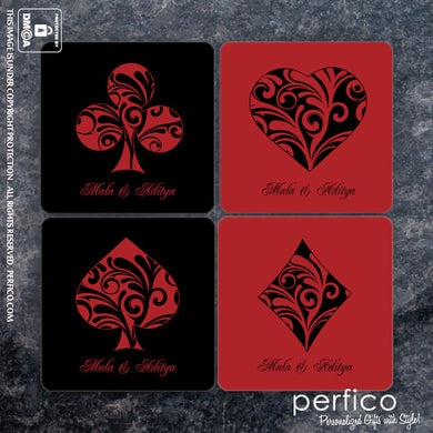 Playing Cards © Personalized Coasters