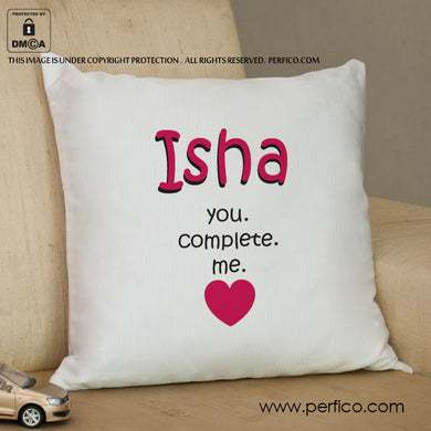 You Complete Me © Personalized Cushion for Wife