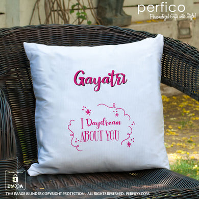 I Daydream © Personalized Cushion for Girlfriend