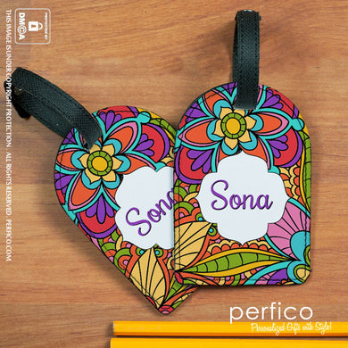 Flora © Personalized Luggage Tag for Kids