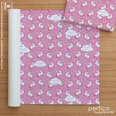 Unicorns © Personalized Gift Wrapping Paper - 20 Sheets