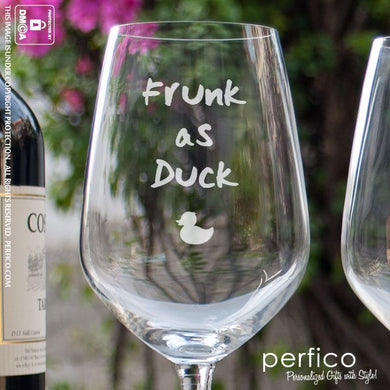 Frunk as Duck © Wine Glass