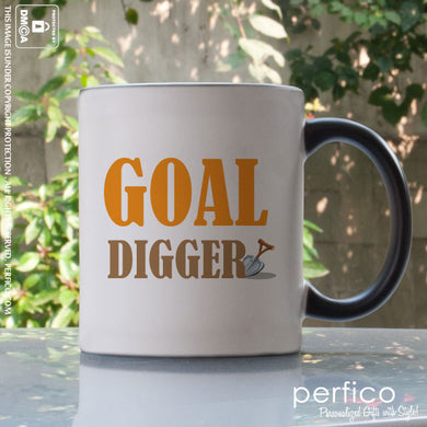 Goal Digger © Personalized Magic Mug