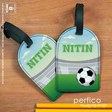 Goal © Personalized Luggage Tag for Kids