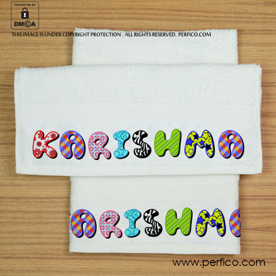 Playtime © Personalized Hand Towel for Kids