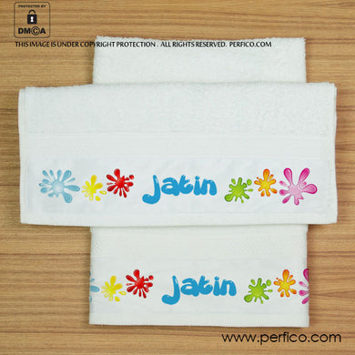 Splash © Personalized Hand Towel for Kids