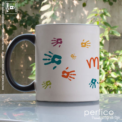 Handprints © Personalized Magic Mug