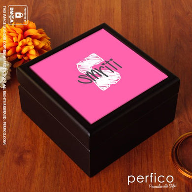 Pretty in Pink © Personalised Jewellery Box
