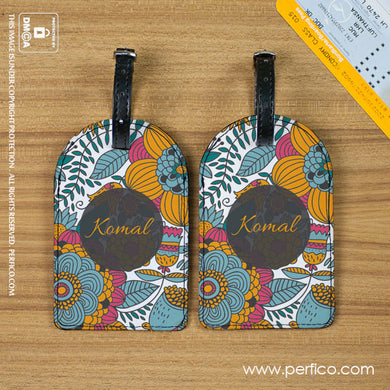 Bloom © Personalized Luggage Tag