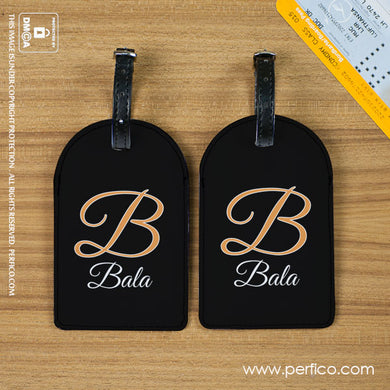 Bold © Personalized Luggage Tag