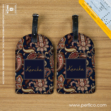 Paisley © Personalized Luggage Tag