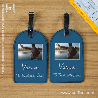 Picture Perfect © Personalized Luggage Tag