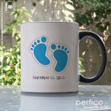 Little Feet © Personalized Magic Mug