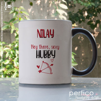 Hey There © Personalized Magic Mug for Husband
