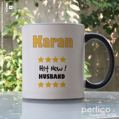 Hot New Husband © Personalized Magic Mug