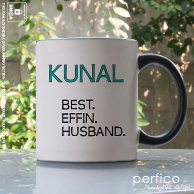 Best Effin Husband © Personalized Magic Mug