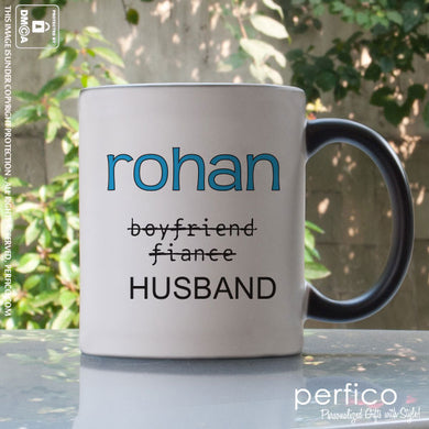 Journey to Husband © Personalized Magic Mug