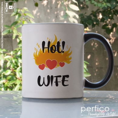 Hot Wife © Personalized Magic Mug