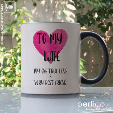 True Love © Personalized Magic Mug for Wife