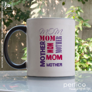 Moms the Word © Personalized Magic Mug