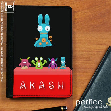 Cute and Lil Monsters III © Personalized Passport Holder and Cover
