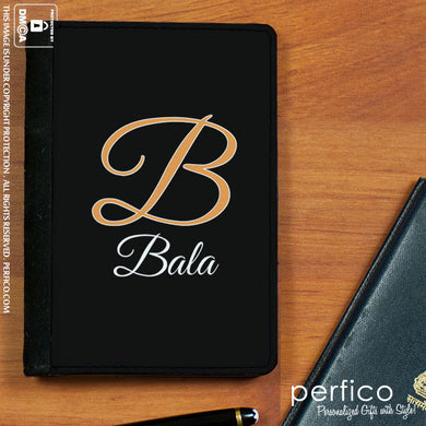 Bold © Personalized Passport Holder and Cover