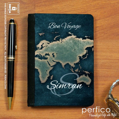 Bon Voyage © Personalized Passport Holder and Cover