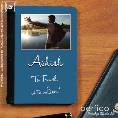 Picture Perfect © Personalized Passport Holder and Cover