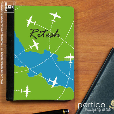 Onward and Upward © Personalized Passport Holder and Cover