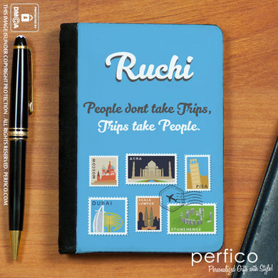 People do not take Trips © Personalized Passport Holder and Cover