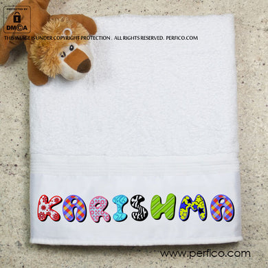 Playtime © Personalized Towel for Kids