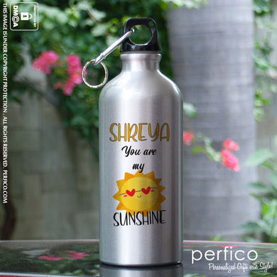 My Sunshine © Personalized Water Bottle for Girlfriend