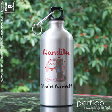 You are Perfect © Personalized Water Bottle for Wife