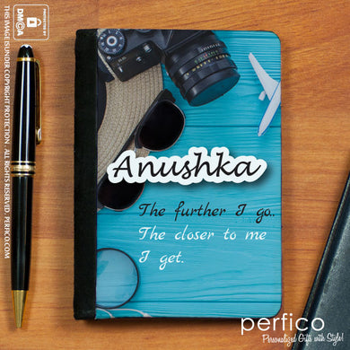 The Further I Go © Personalized Passport Holder and Cover
